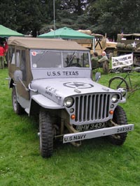 US Navy Jeep